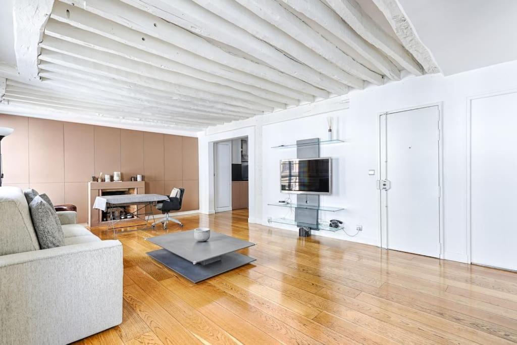 Marais Historical Center Charming Apartment 1Br Párizs Kültér fotó